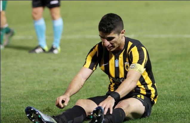 Διάστρεμμα και 2 εβδομάδες εκτός ο Μάνταλος