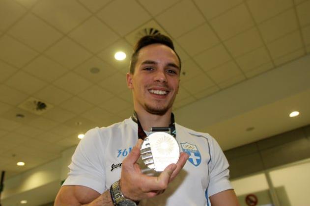 Ο Κοντονής υποδέχτηκε τον Παγκόσμιο πρωταθλητή, Πετρούνια