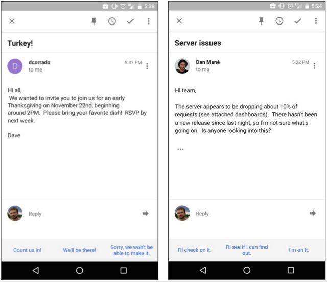 Αυτόματες απαντήσεις με Τεχνητή Νοημοσύνη θα παράγει το Inbox by Gmail