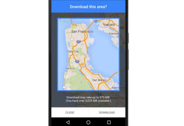 Google Maps: Κατεβάστε χάρτες περιοχών για οδηγίες εκτός σύνδεσης