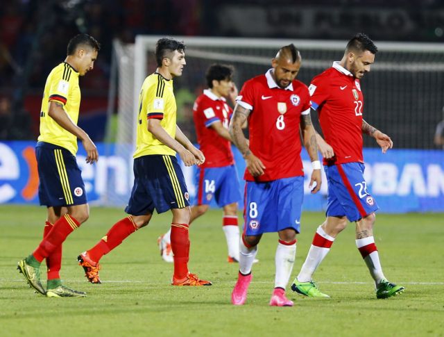 Ντεμπούτο του Πάρντο στην ισοπαλία της Κολομβίας για τα προκριματικά του Μουντιάλ 2018