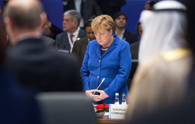 Είμαστε πιο δυνατοί από την τρομοκρατία, λέει η Μέρκελ από τη G20