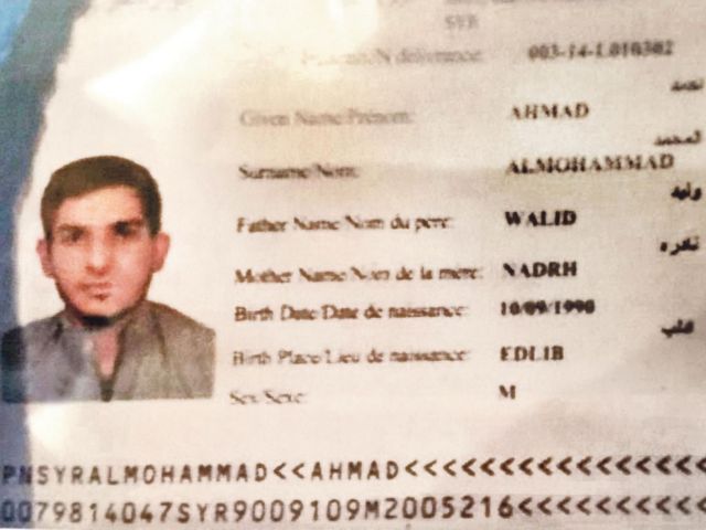 Στο όνομα σύρου στρατιώτη το διαβατήριο που βρέθηκε δίπλα στον καμικάζι