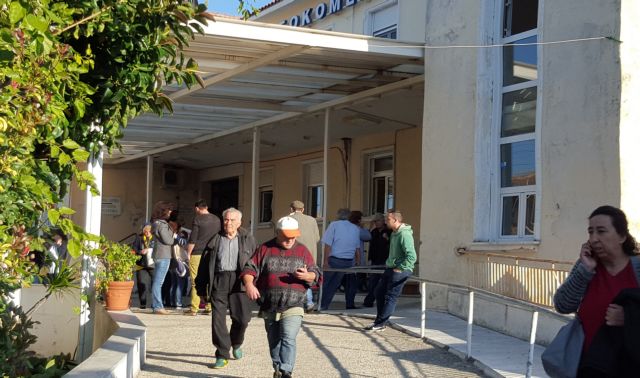 Ενισχύεται το νοσοκομείο Λευκάδας λόγω του σεισμού