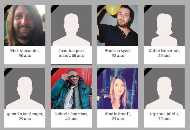 In Memoriam: Τα 129 θύματα της 13ης Νοεμβρίου