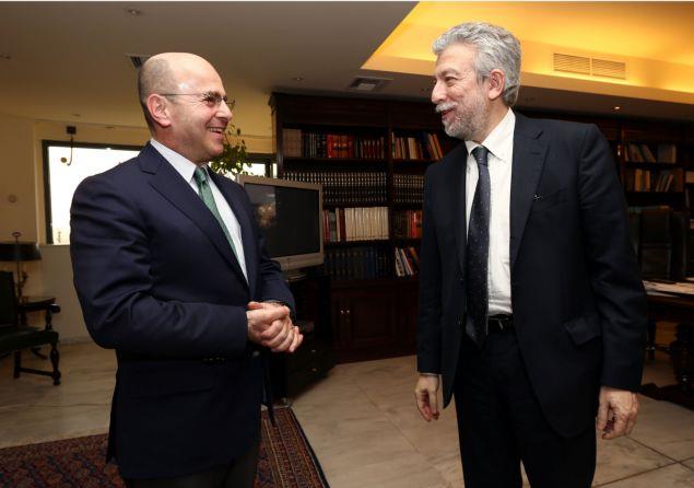 Συνάντηση Αλαφούζου – Κοντονή για τα επεισόδια στο ντέρμπι