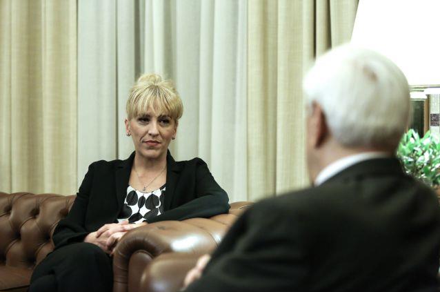 Συνάντηση Παυλόπουλου με την Περιφερειάρχη Αττικής Ρένα Δούρου