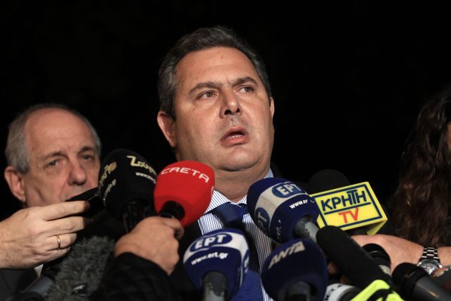 Πυρά Καμμένου σε ΝΔ – ΠΑΣΟΚ για τα σημεία μη συμφωνίας