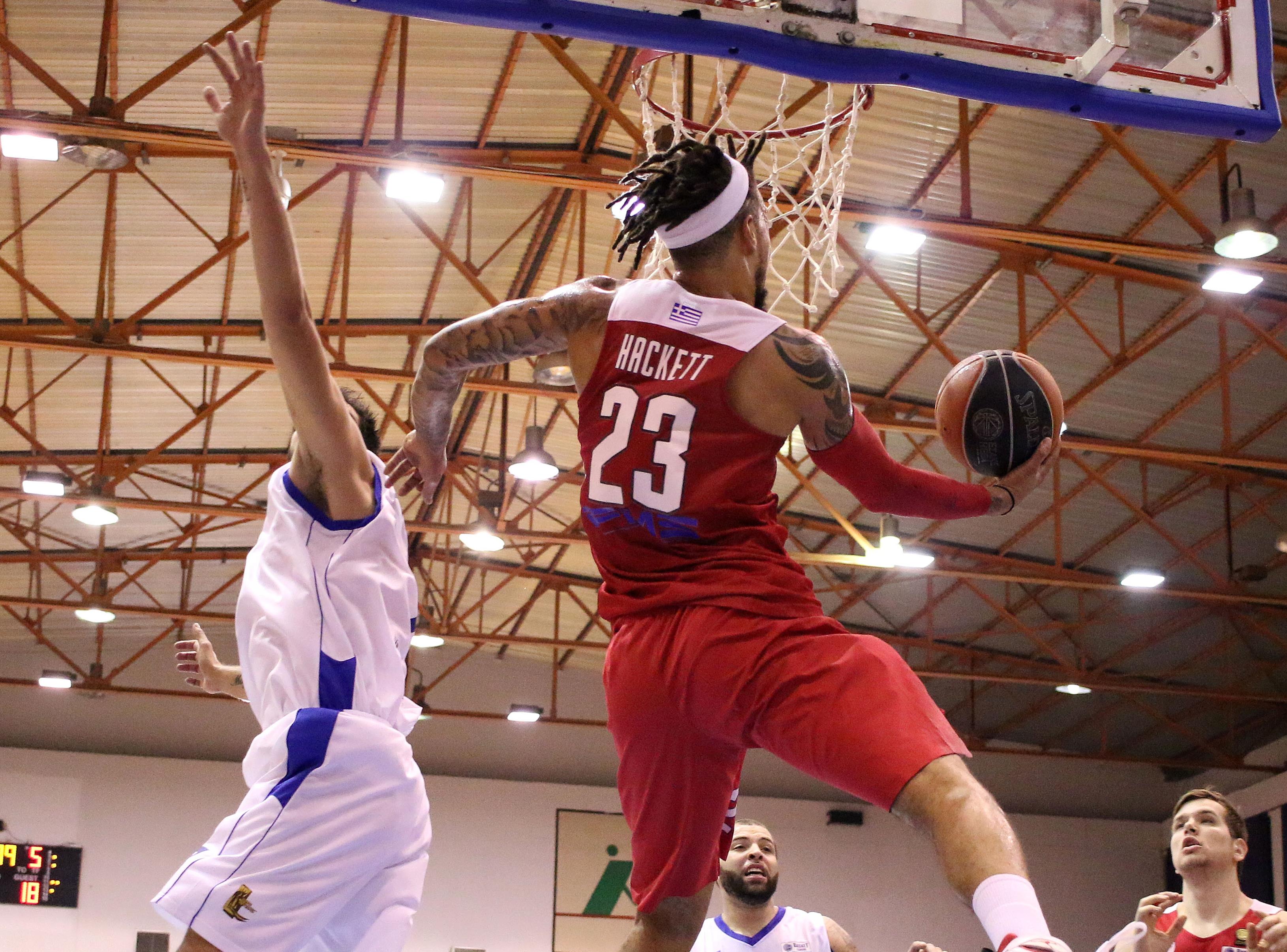 Ο Ολυμπιακός πέρασε εύκολα από την Καβάλα του Γιατζόγλου