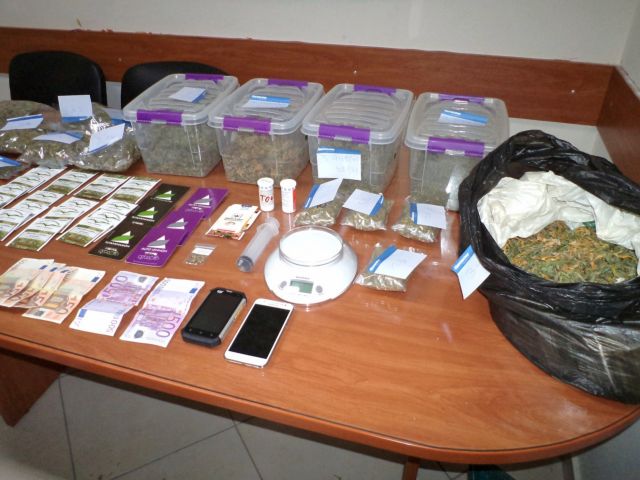 Στο φως εργαστήριο υδροπονικής καλλιέργειας δενδρυλλίων χασίς