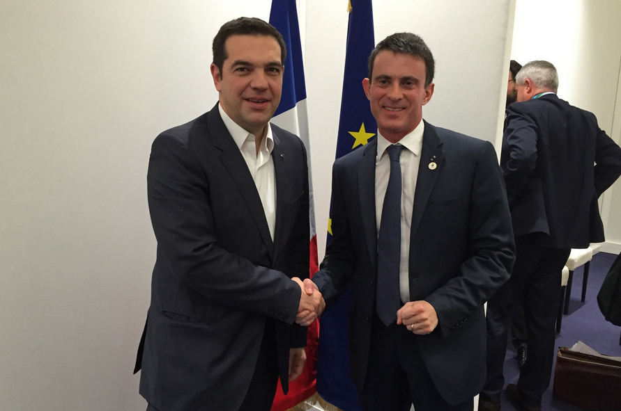 Ραντεβού στην Αθήνα έκλεισαν Αλέξης Τσίπρας-Μανουέλ Βαλς