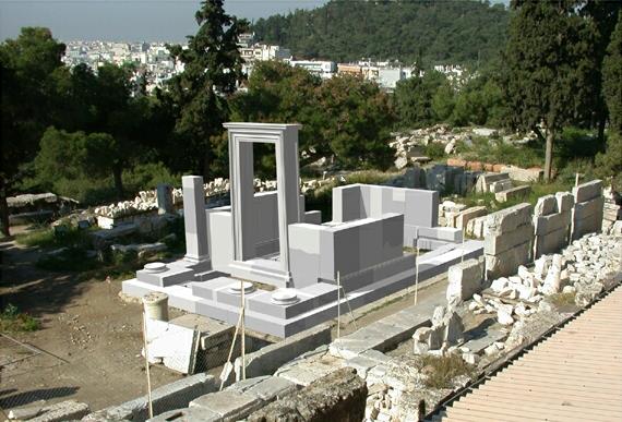 Αναστηλώνεται το ιερό του Ασκληπιού, στη νότια κλιτύ της Ακρόπολης