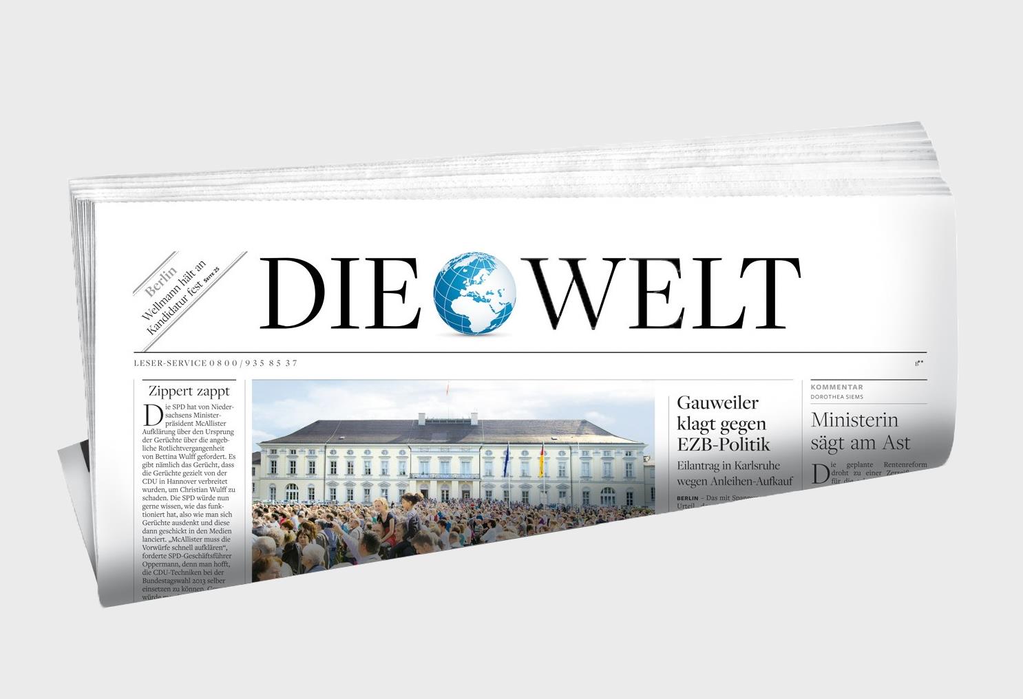 Die Welt: Επιμένει στην ύπαρξη της έκθεσης της γερμανικής πρεσβείας