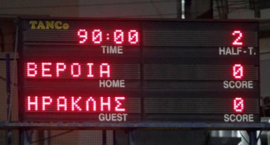 Ύποπτο για χειραγώγηση κρίθηκε η αναμέτρηση Βέροια – Ηρακλής