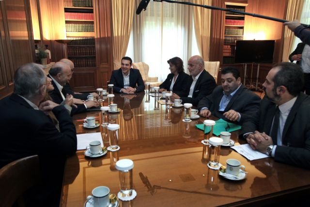 Στο Μαξίμου εκπρόσωποι της Εθνικής Συνομοσπονδίας Ατόμων με Αναπηρία