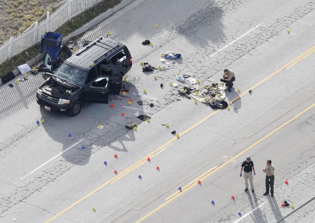 Μακελειό στην Καλιφόρνια: Οπλοστάσιο είχαν οι δράστες, γρίφος για τρομοκρατία