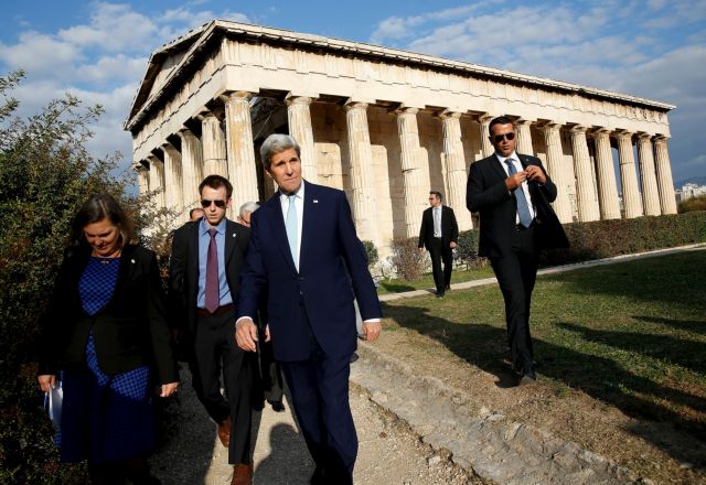 Κέρι: Στηρίζουμε την Ελλάδα, θα βοηθήσουμε στο προσφυγικό