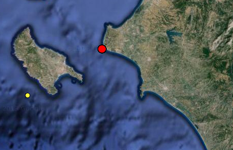 Σεισμική δόνηση 4,6 βαθμών μεταξύ Ζακύνθου και Κυλλήνης