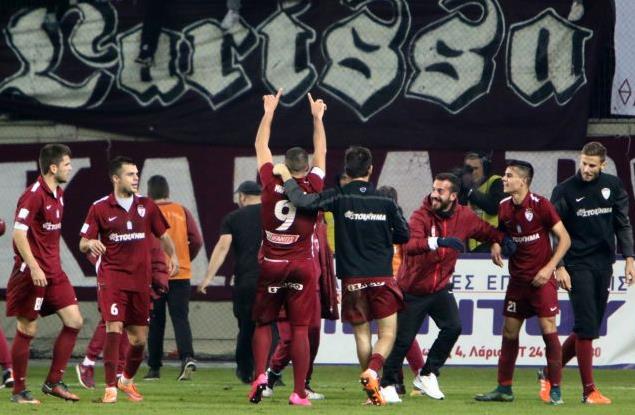 Η Λάρισα «πήρε» το θεσσαλικό ντέρμπι κερδίζοντας 2-0 τα Τρίκαλα