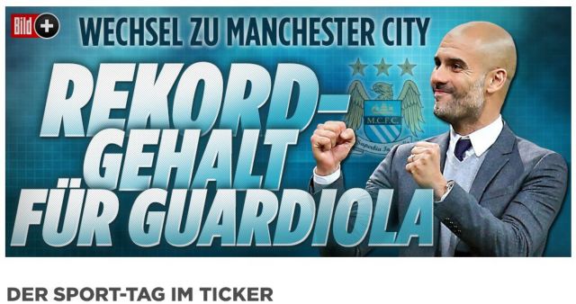 Ο Πεπ στη Σίτι με τριετές συμβόλαιο ύψους 75 εκατ. ευρώ!