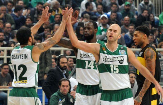 «Τζάμπολ» για τον Παναθηναϊκό στο Top 16 της Ευρωλίγκα