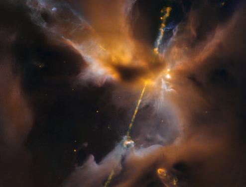 To Hubble βλέπει άστρο να αναγγέλλει τη γέννησή του
