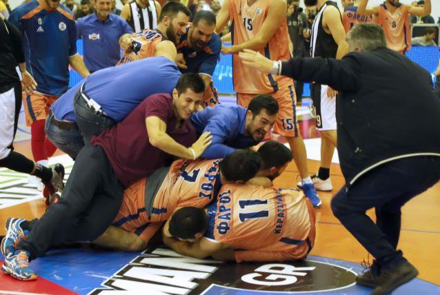 Ιστορική πρόκριση του Φάρου στον τελικό, 69-65 τον ΠΑΟΚ