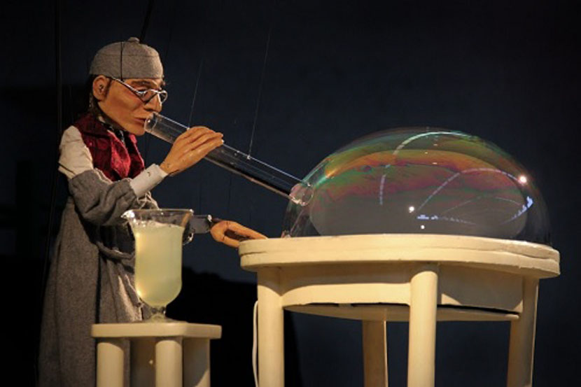 Ο ισπανός μαριονετίστας Jordi Bertran στο Φεστιβάλ Κουκλοθέατρου και Αφήγησης