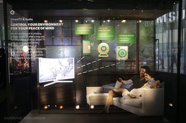 Samsung: Η Τηλεόραση ελεγκτής του Ίντερνετ των Πραγμάτων του σπιτιού