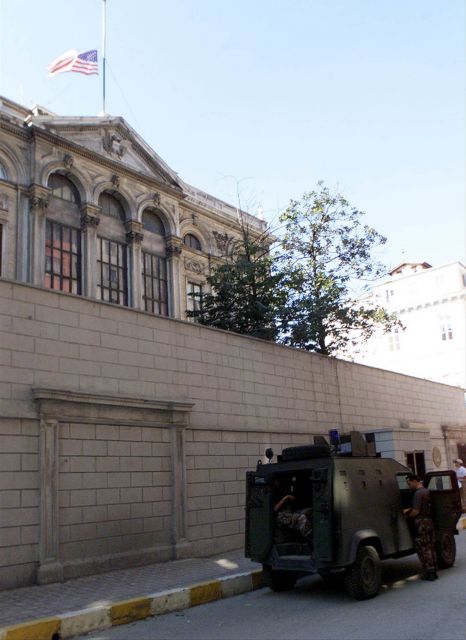 Κωνσταντινούπολη: Υπολειτουργεί το προξενείο των ΗΠΑ λόγω «ενδεχόμενης απειλής»