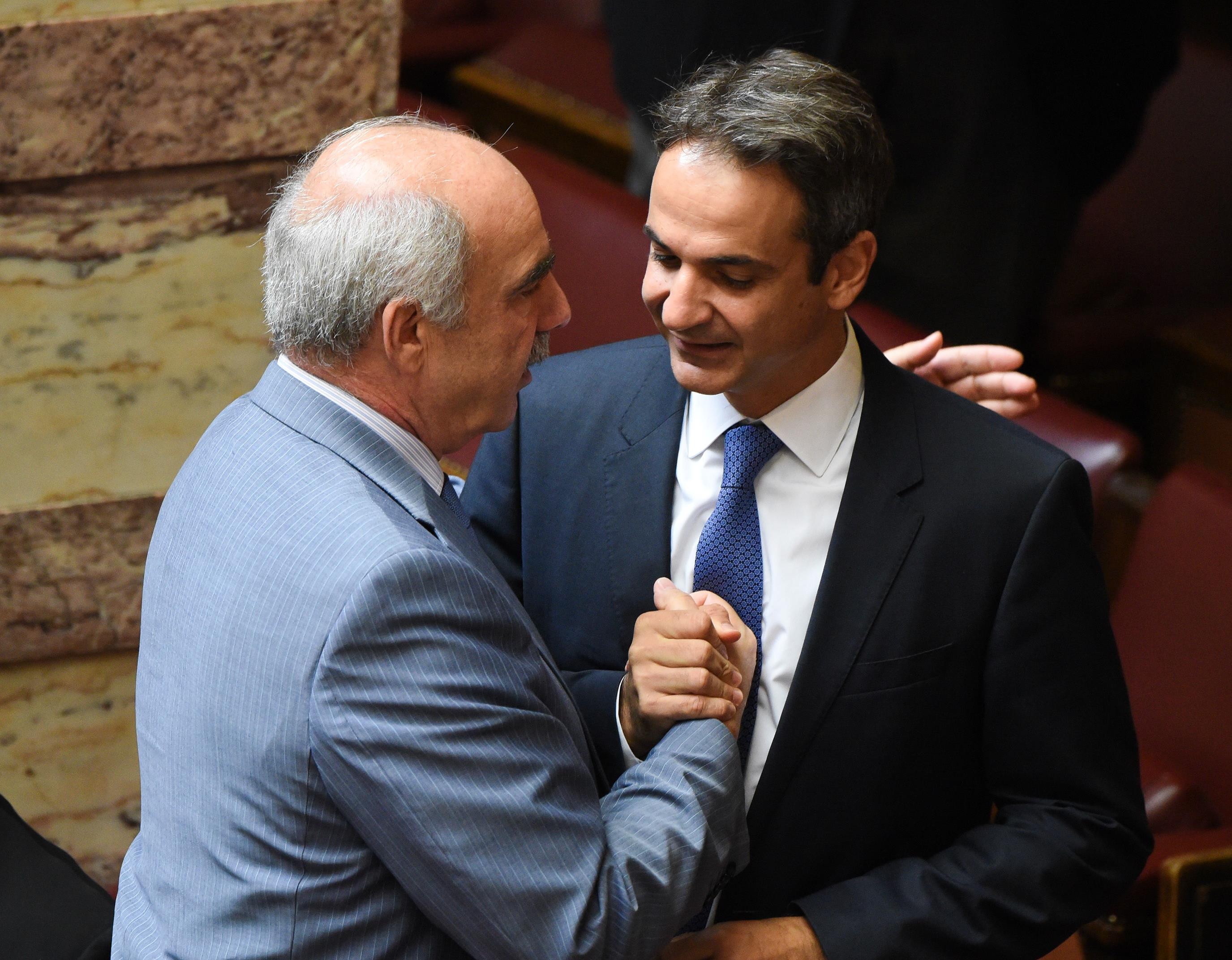 Με τον Βαγγέλη Μεϊμαράκη συναντάται ο Κυριάκος Μητσοτάκης