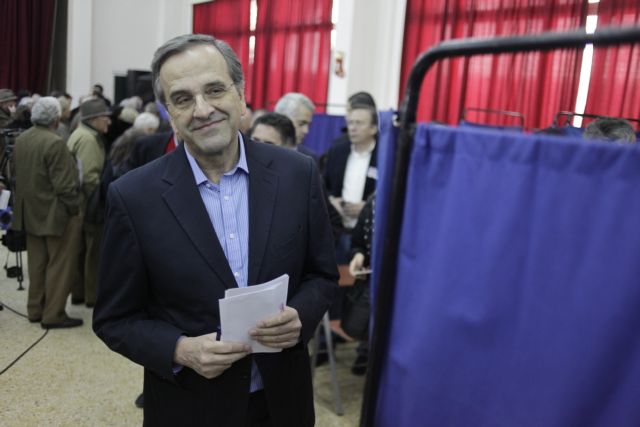 Σαμαράς: Από αύριο η ΝΔ πρέπει να πάρει στα χέρια της όλη την Ελλάδα