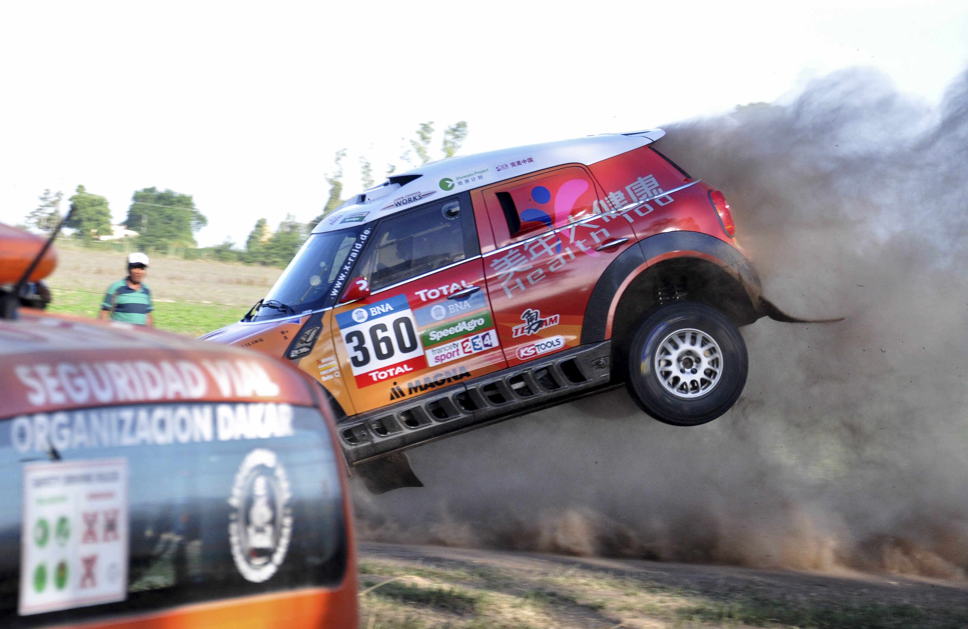 Σοβαρή η κατάσταση ενός από τους τραυματίες του ατυχήματος στην εκκίνηση του Ράλλυ Dakar