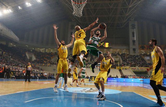 Ο Παναθηναϊκός πήρε το ντέρμπι από την ΑΕΚ στο ΟΑΚΑ