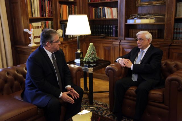 Με τον Δ. Κουτσούμπα συναντήθηκε ο Πρόεδρος της Δημοκρατίας