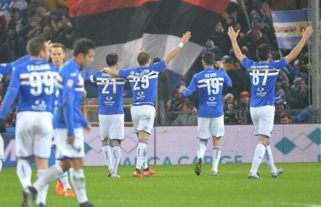 Η Σαμπντόρια πήρε με 3-2 το ντέρμπι της Γένοβας