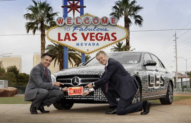 H νέα Mercedes-Benz E-Class φεύγει από το CES… μόνη της