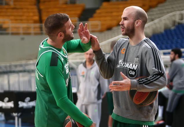 Προπονήθηκαν Καλάθης και Χαραλαμπόπουλος