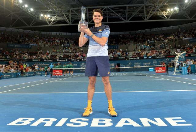 Ηττα Φέντερερ από τον Ράονιτς στον τελικό του «Μπρισμπέιν»