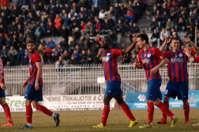 Στην 3η θέση τα Τρίκαλα, 4-0 τον Παναιγιάλειο