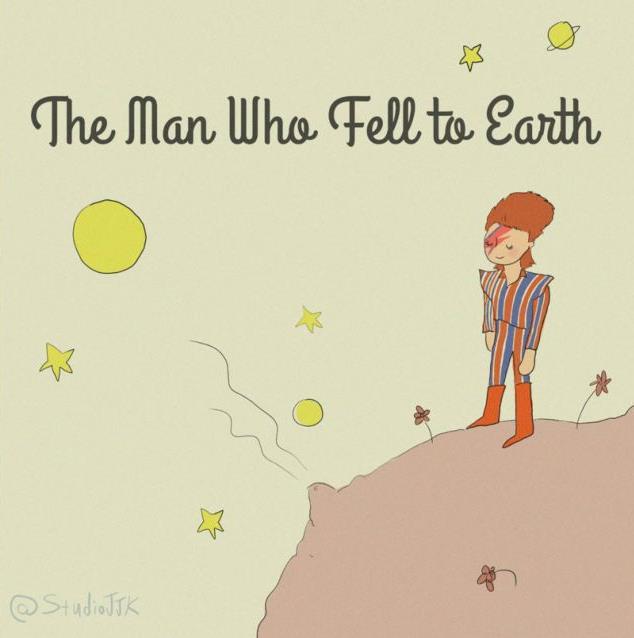 Το τρυφερό αντίο του «Μικρού Πρίγκιπα» στον Ντέιβιντ Μπάουι