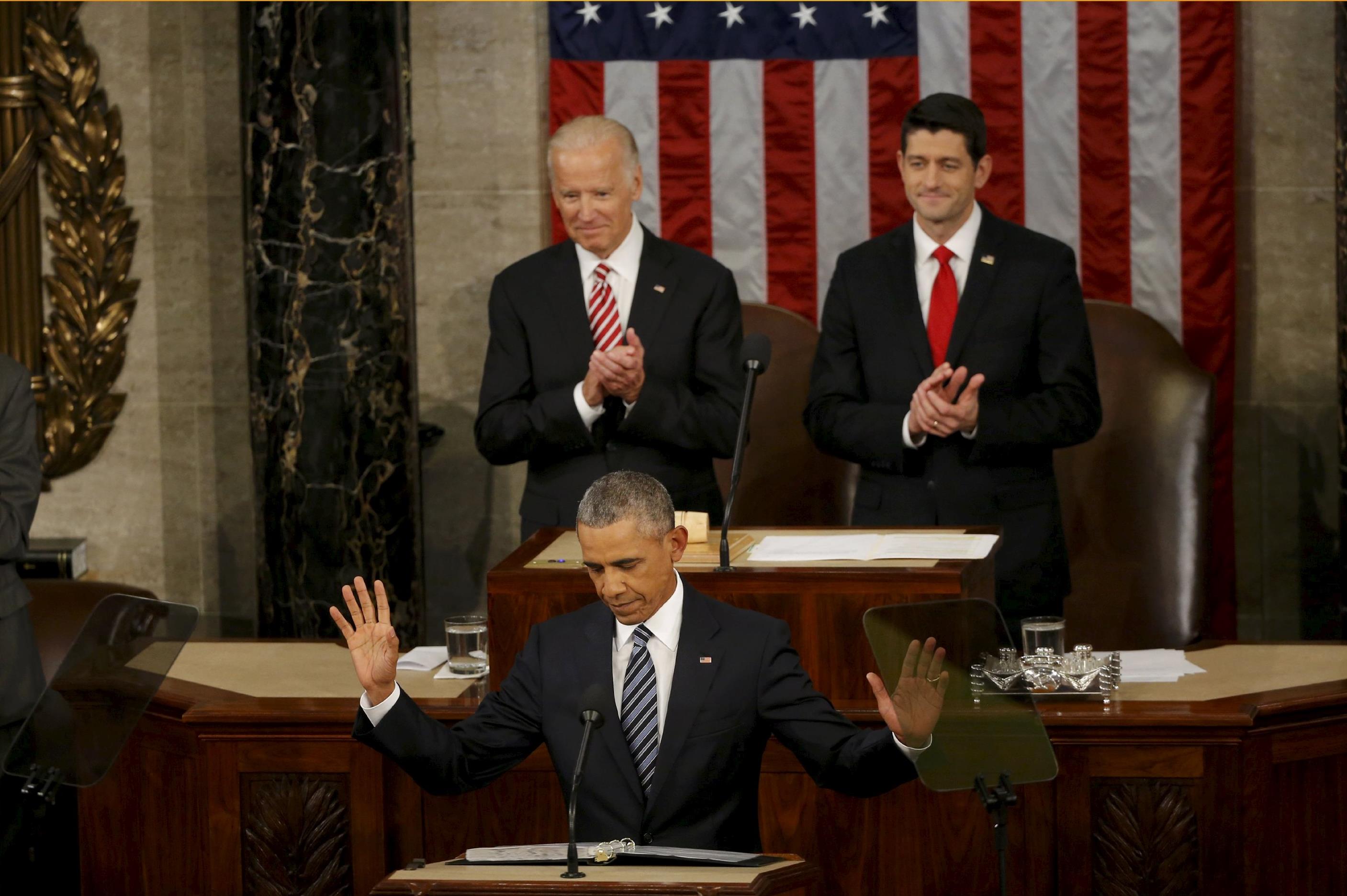 Ο Ομπάμα κηρύσσει την ελπίδα στο μέλλον πριν τον τελευταίο του χρόνο