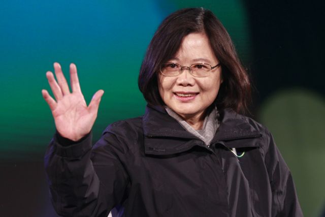 Γυναίκα πρόεδρο εξέλεξε για πρώτη φορά η Ταϊβάν