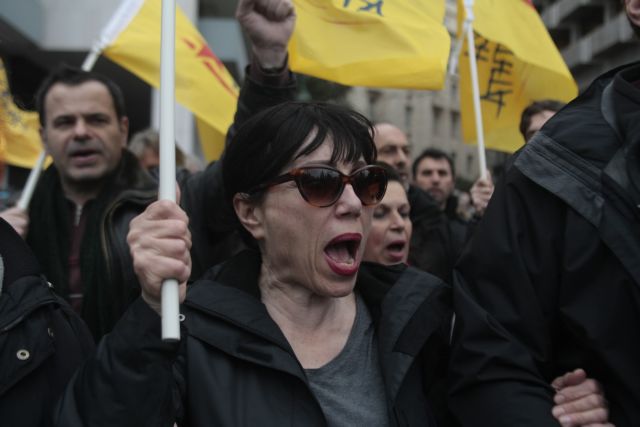 Πανεργατικό συλλαλητήριο ΓΣΕΕ-ΑΔΕΔΥ στο Σύνταγμα