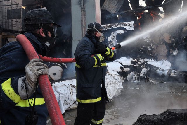 Νεκρός από πυρκαγιά σε νεοανεγειρόμενη οικοδομή στον Κορυδαλλό