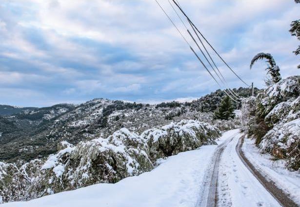 Με αλυσίδες η κυκλοφορία των οχημάτων σε 14 νομούς της χώρας
