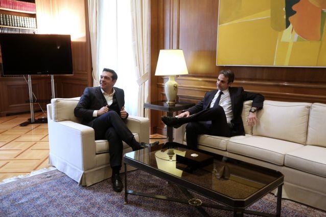 Αντίδραση της ΝΔ στις διαρροές σχετικά με τη συνάντηση Τσίπρα – Μητσοτάκη