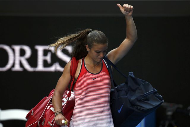 Έχασε αλλά πάλεψε η Μαρία Σάκκαρη στο Australian Open