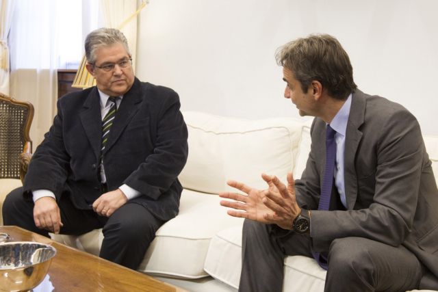 «Ζούμε σε δύσκολη εποχή» συμφώνησαν Μητσοτάκης-Κουτσούμπας