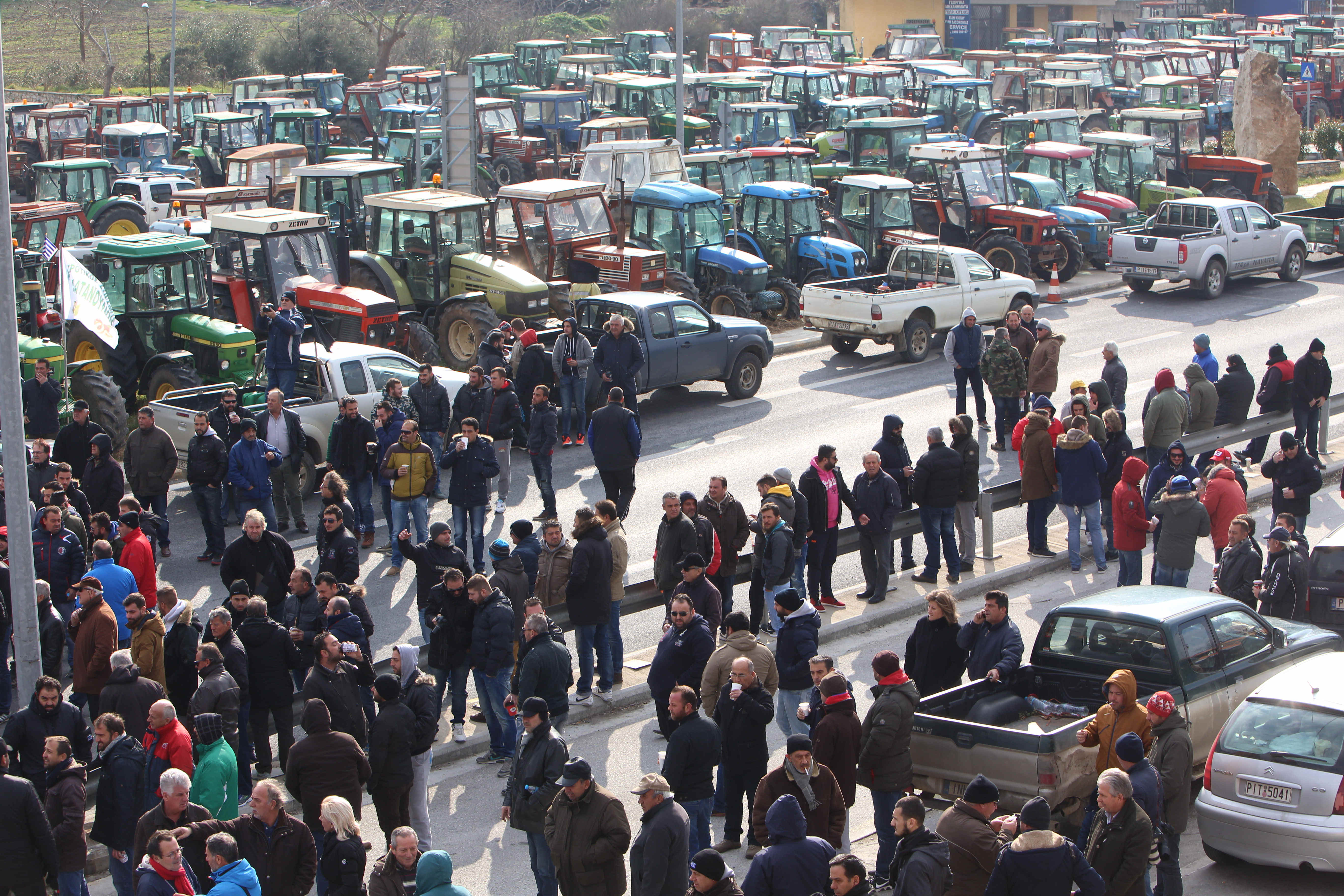 Απαγόρευση κυκλοφορίας στα Τέμπη λόγω αγροτικών κινητοποιήσεων